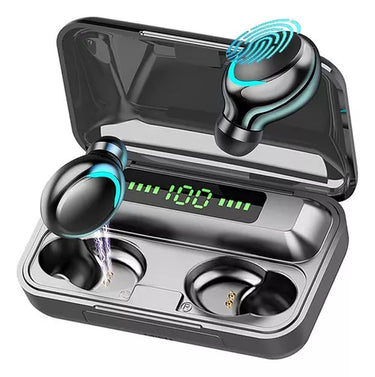 Audífonos Inalámbricos Bluetooth 5.0 + Powerbank F9